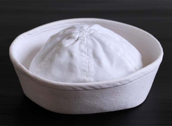 ビンテージ 米軍 U.S.NAVY セーラーハット 白 - Sixpacjoe Web Shop