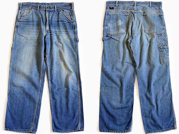 60s USA製 Leeリー 191Z 赤タグ JELT DENIMジェルトデニム ペインター