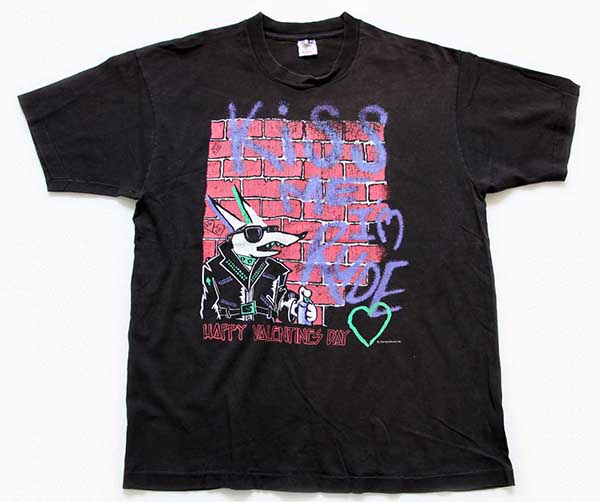 90's 黒夢 バンドTシャツ USA製 90年代 赤 トップス