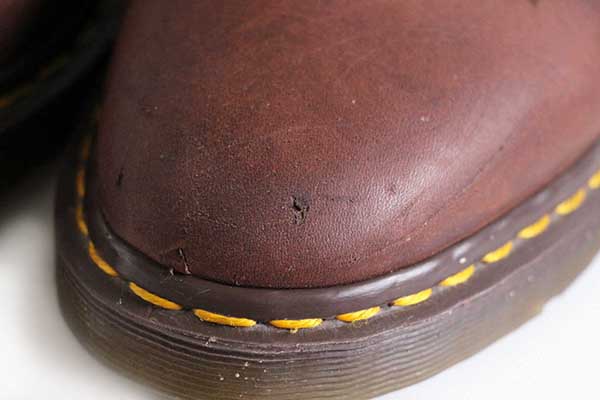 英国製 DR.MARTENSドクターマーチン 3ホール レザーシューズ 茶