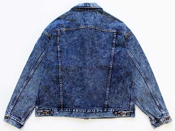 80s USA製 Levi'sリーバイス 70507 ケミカルウォッシュ デニム