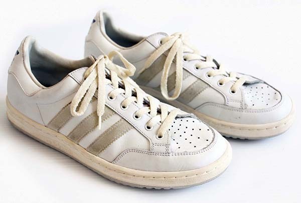 80s フランス製 adidasアディダス CLASSIC スニーカー 白 8.5 ...