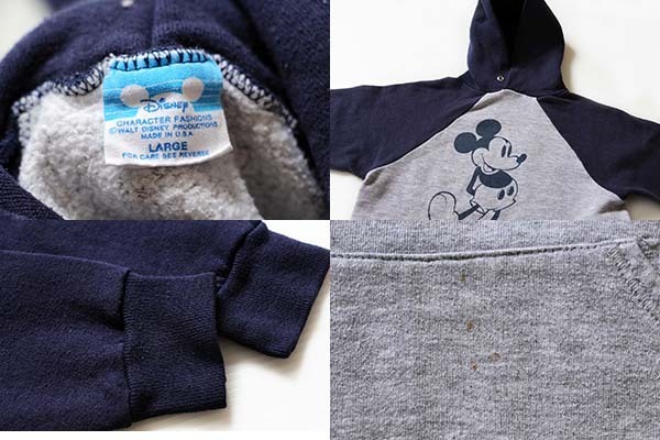 toro vintage 購入 Disney ミッキーマウス　80s パーカー