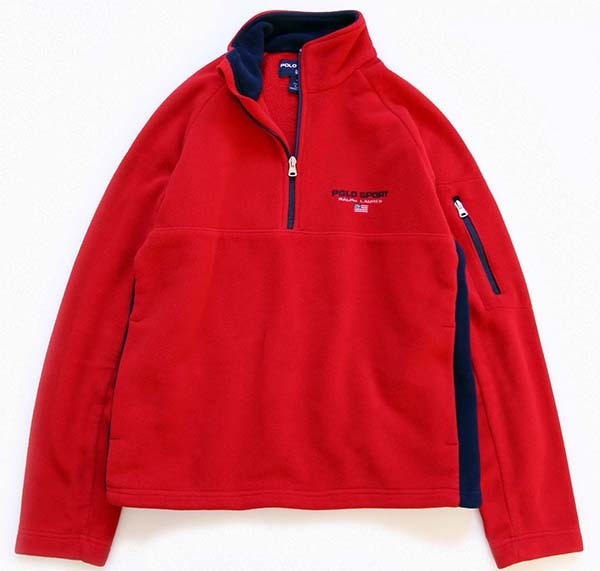 90s POLO SPORTポロ スポーツ ラルフローレン プルオーバー POLARTEC