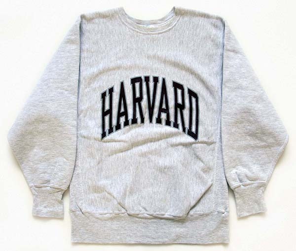 美品 90s XL USA製 HARVARD チャンピオン リバースウィーブ