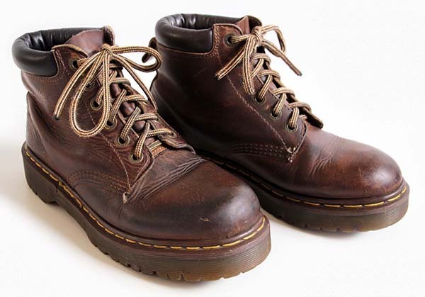 英国製 DR.MARTENSドクターマーチン 6ホールブーツ 厚底 焦げ茶 UK7