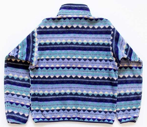 USA製 patagonia 90s 総柄 スナップT M オリエンタル柄