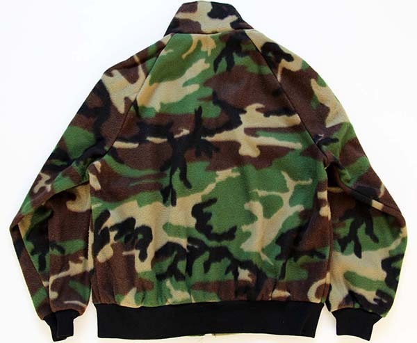 80s USA製 L.L.Bean 迷彩 フリースジャケット L - Sixpacjoe Web