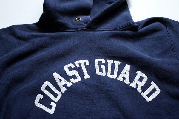 90s USA製 Championチャンピオン COAST GUARD リバースウィーブ