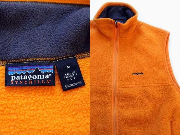 【希少】90s Patagonia シンチラ フリースベスト 美品