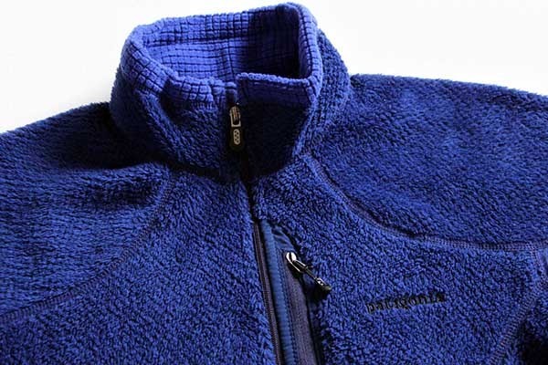 ヴィンテージ　XL patagonia  フリース　R2　ジャケット　青　ブルー