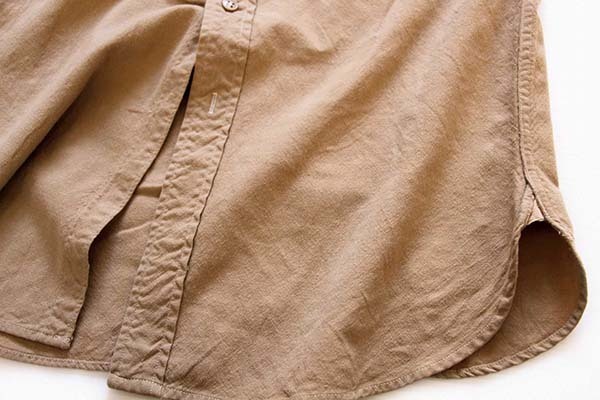 40s 米軍 U.S.ARMY マチ付き ウールシャツ カーキ 15