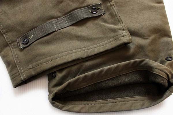 40s イタリア軍 ウールライナー デッキパンツ 4☆オーバーオール