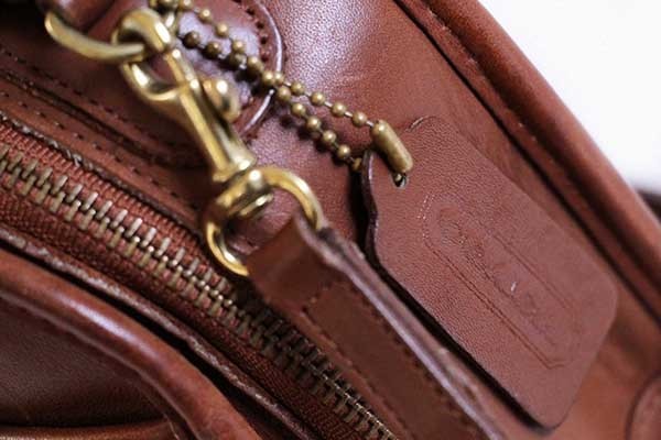USA製 COACH オールド コーチ 2WAY レザー ショルダーバッグ 茶 USA製 COACH オールド コーチ 2WAY レザー ショルダーバッグ 茶