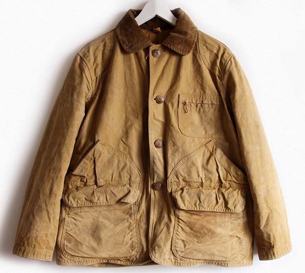 50s American Field コットン ハンティングジャケット カーキ 42 Sixpacjoe Web Shop