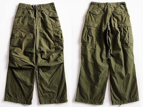 70s 米軍 U.S.ARMY M-65 フィールド カーゴパンツ S-R