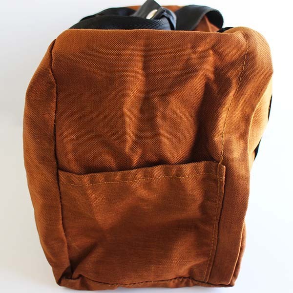 80s Mountain Equipment ナイロン ダッフルバッグ 茶