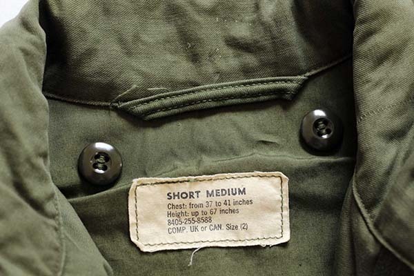 50s 米軍 U.S.ARMY パッチ付き M-51 フィールドジャケット S-M
