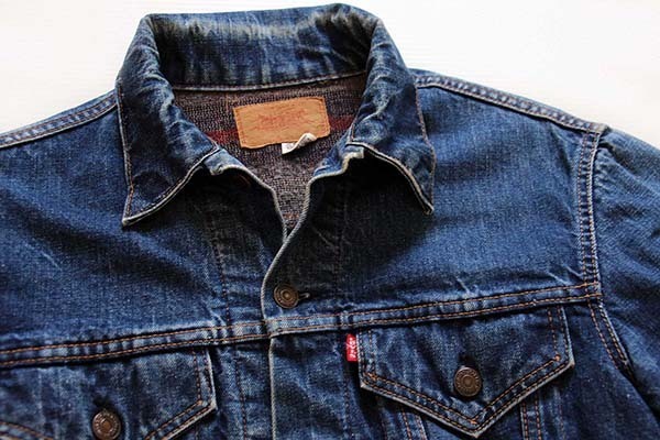 70s USA製 Levi'sリーバイス 70505 ブランケットライナー デニム