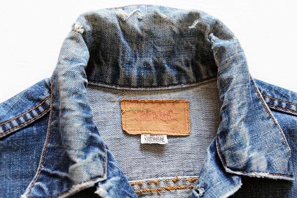 Vintage 60s BIG E Levi's 70505 0217 Denim Trucker Jacket