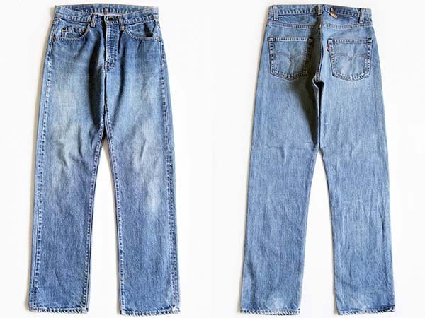 80s USA製 Levi'sリーバイス 505 66後期 デニムパンツ w32 L31 ...