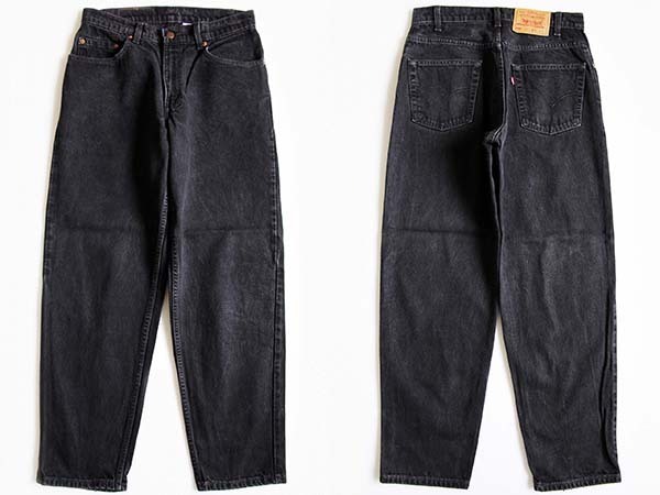90s カナダ製 Levi'sリーバイス 560 ブラック デニムパンツ w31 L30 