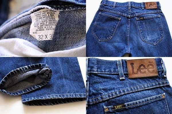 90s USA製 Leeリー 200-0147 デニムパンツ w32 L32 - Sixpacjoe Web Shop