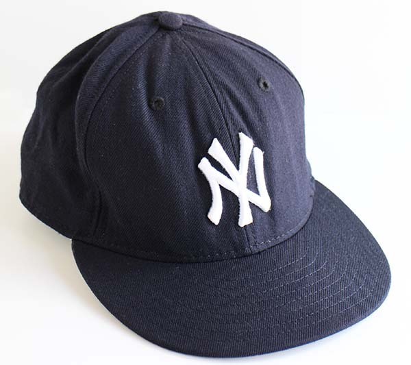 USA製 NEW ERA 59FIFTY MLB New York Yankees ニューヨーク ヤンキース ウール ベースボールキャップ 紺 - Sixpacjoe Web Shop