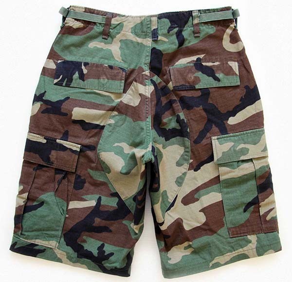 00s 米軍 U.S.ARMY ウッドランドカモ カーゴ ショートパンツ カスタム★C ショーツ