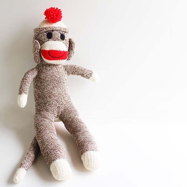 ソックモンキー ハンドメイド 手作り 鬼 節分 鬼のパンツ
