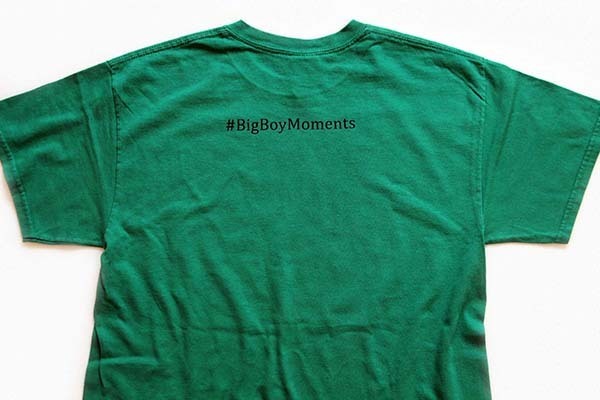 Big Boyビッグボーイ コットンTシャツ 緑 M - Sixpacjoe Web Shop