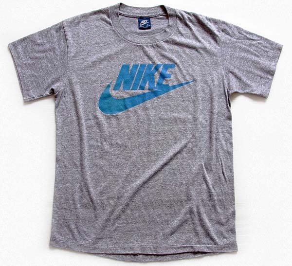 未使用 タグ付 90s 米国製 NIKE ナイキ スウォッシュ ロゴ Tシャツ