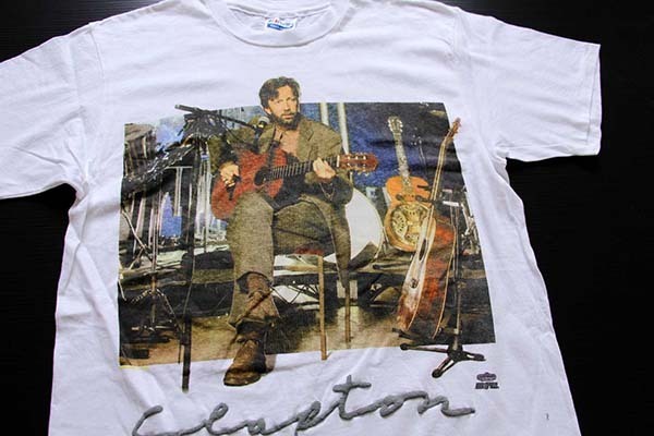 VintageラグランEric Clapton U.S TOUR Tシャツ