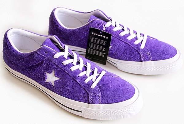 未使用☆CONVERSEコンバース ONE STARワンスター OX スエード 紫 11.5 ...