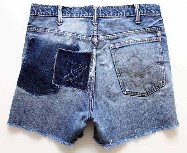 60s LEVI'Sリーバイス 501XX パッチワーク リペア デニムパンツ