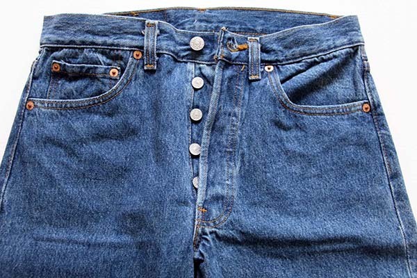 デッドストック☆80s USA製 Levi'sリーバイス 501 デニムパンツ w30