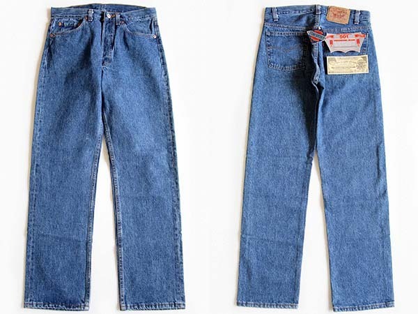 デッドストック☆80s USA製 Levi'sリーバイス 501 デニムパンツ w30