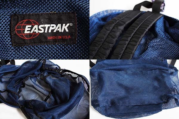 ヴィンテージ 80s 90s y2k EASTPAK イーストパック 紺 USA