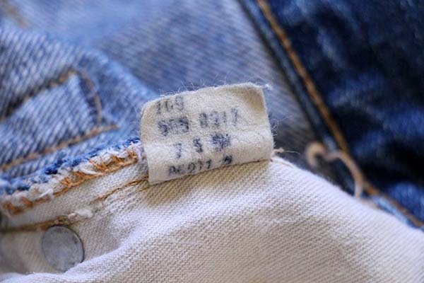 70s USA製 Levi'sリーバイス 505 シングル 66前期 耳付き ダメージ