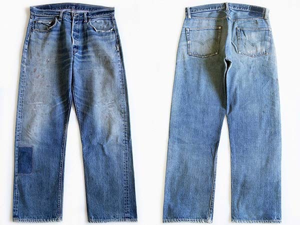 Levi's リーバイス 501 BIGE 60s デニムパンツ 要リペア