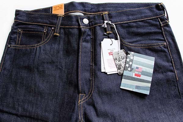 未使用☆USA製 Levi'sリーバイス 501 CONE DENIM WHITE OAK デニム ...