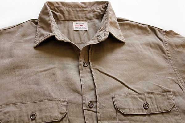 50s PENNEY'S BIGMACビッグマック マチ付き コットンツイル ワーク