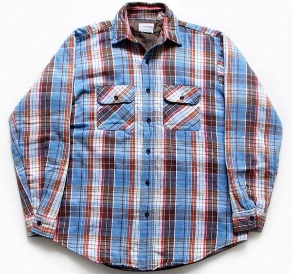 COTTON100％70's FIVEB ROTHER FLANNEL SHIRTS