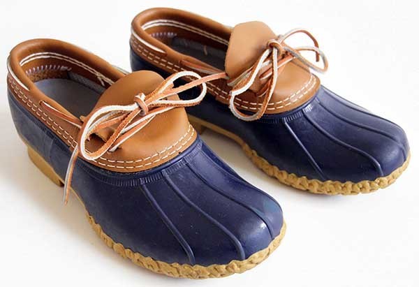 【 L.L.Bean 】　ガムシューズ　ラバーモカシン  25〜25.5cm