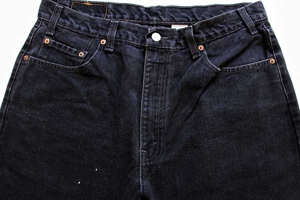 90s カナダ製 Levi'sリーバイス 550 ブラック デニムパンツ w36 L30 