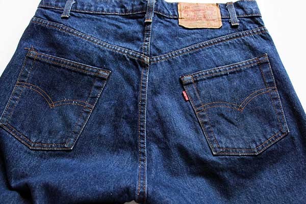 80s USA製 Levi'sリーバイス 505 黒カン デニムパンツ w36 L34