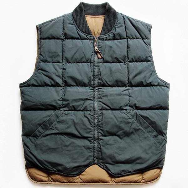 eddie bauer 黒タグ ダウンベスト レッド downlightvest - アウター