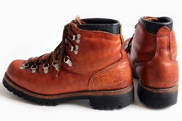 70s USA製 REDWINGレッドウイング 825 犬タグ アイリッシュセッター マウンテンブーツ 赤茶 9M