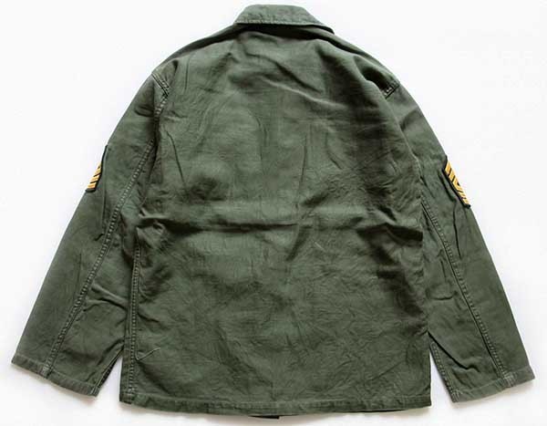 60s 米軍 U.S.ARMY パッチ付き ユーティリティシャツ