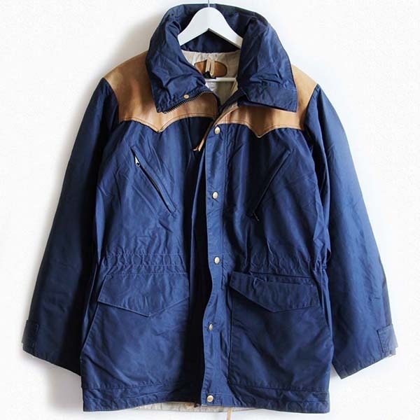 70s Rocky Mountainロッキーマウンテン レザーヨーク切り替え GORE-TEX 